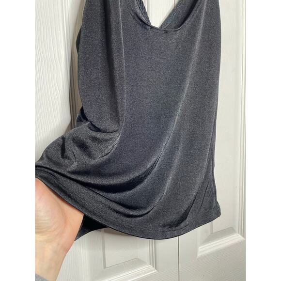 Intimately Free People Womens Black Silky Tank Top Size Large - Picture 8 of 9